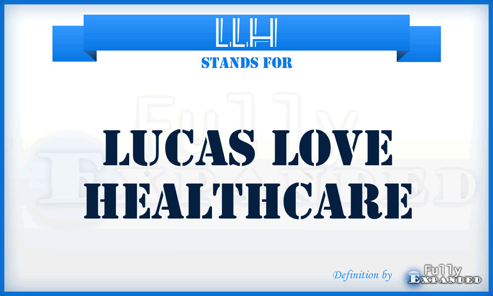 LLH - Lucas Love Healthcare