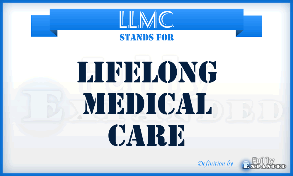 LLMC - LifeLong Medical Care