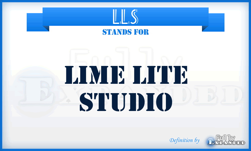 LLS - Lime Lite Studio