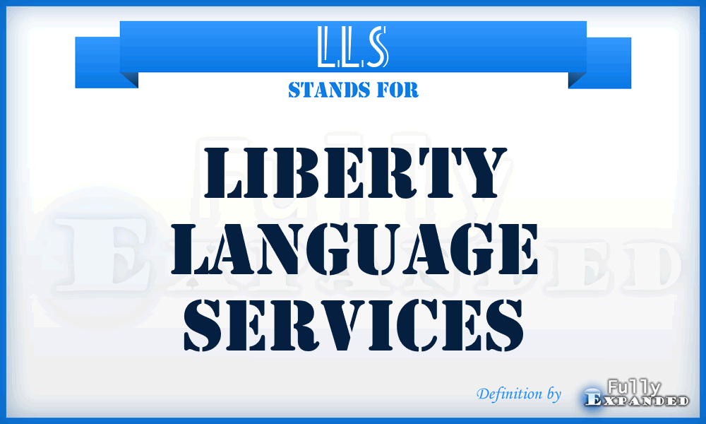 LLS - Liberty Language Services