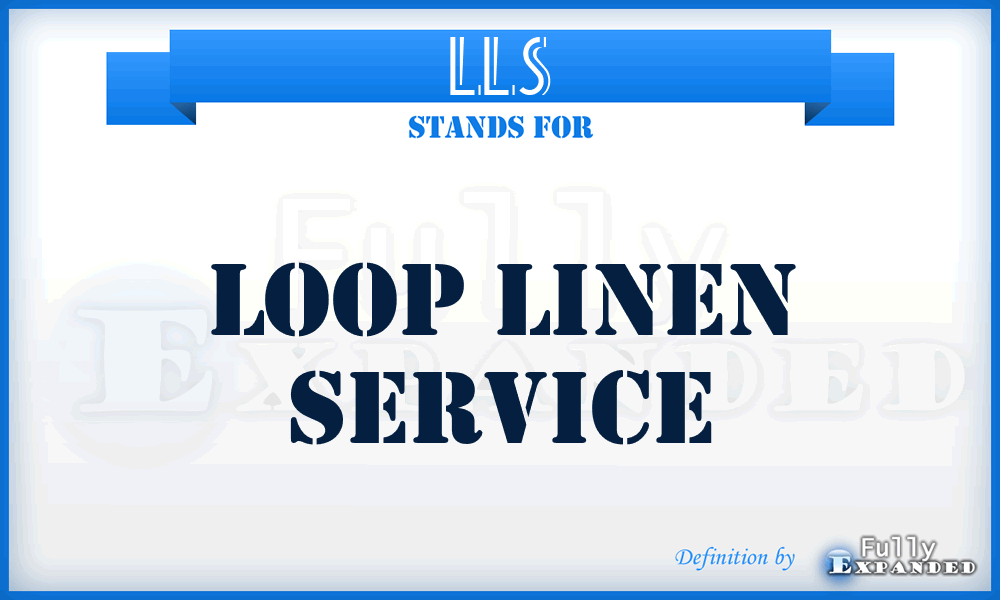 LLS - Loop Linen Service