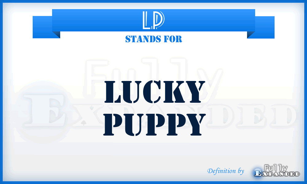 LP - Lucky Puppy