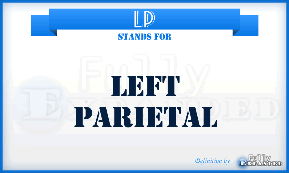 LP - Left Parietal