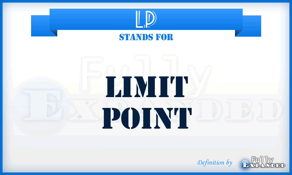 LP - Limit Point