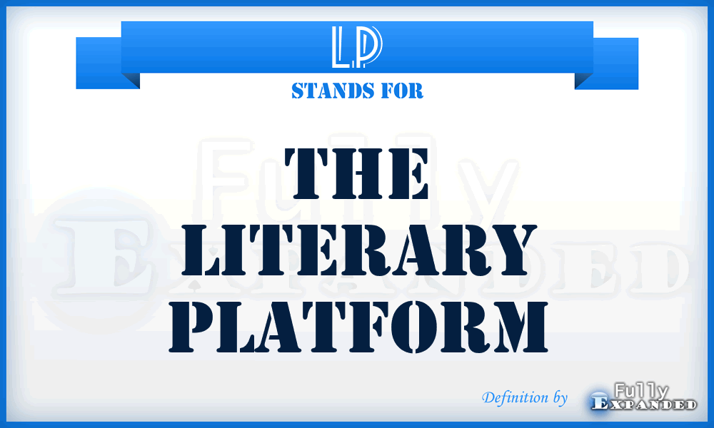LP - The Literary Platform