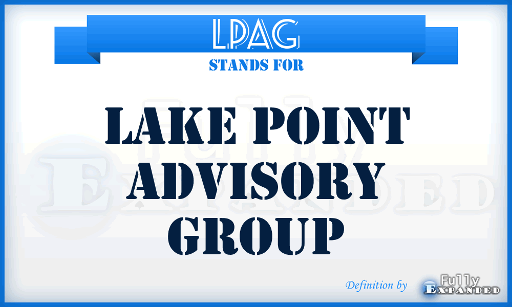 LPAG - Lake Point Advisory Group