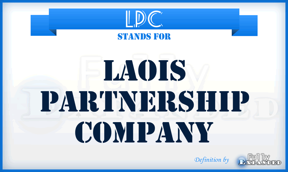 LPC - Laois Partnership Company