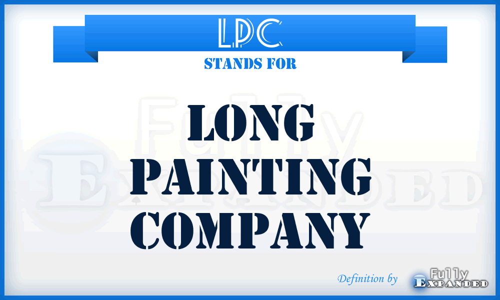 LPC - Long Painting Company
