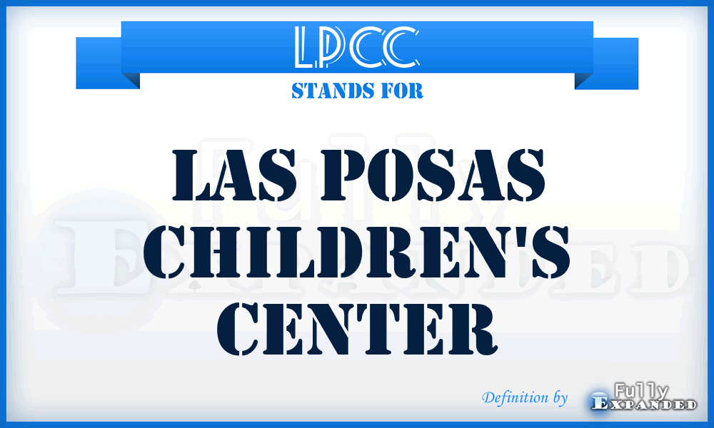 LPCC - Las Posas Children's Center