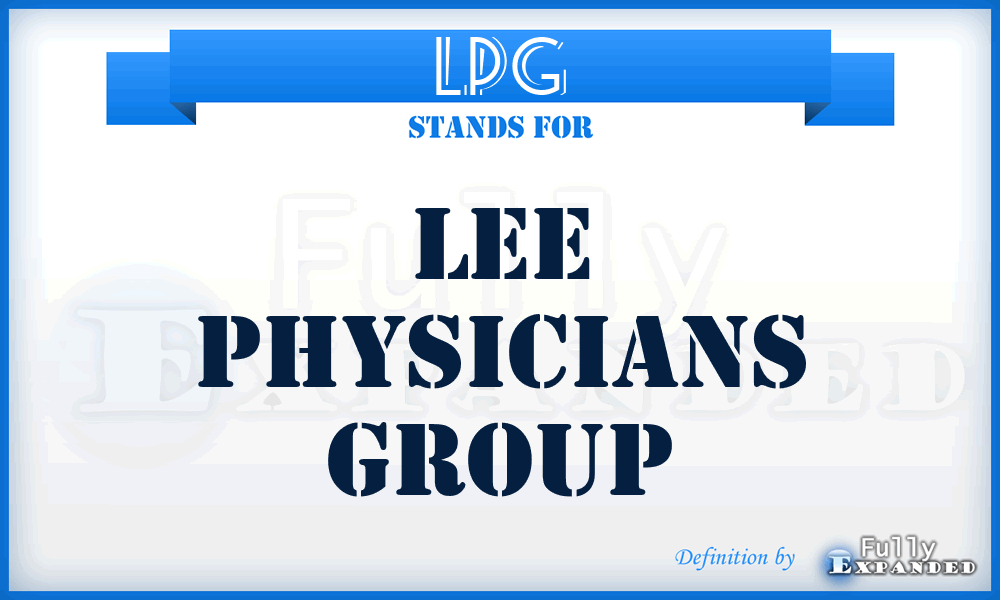 LPG - Lee Physicians Group