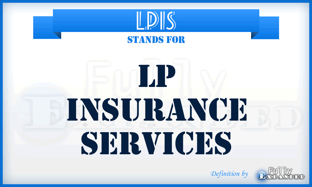 LPIS - LP Insurance Services