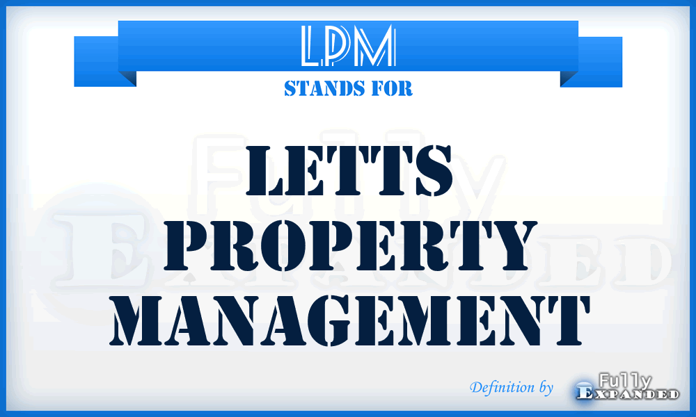 LPM - Letts Property Management