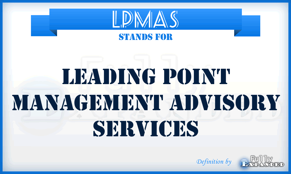 LPMAS - Leading Point Management Advisory Services