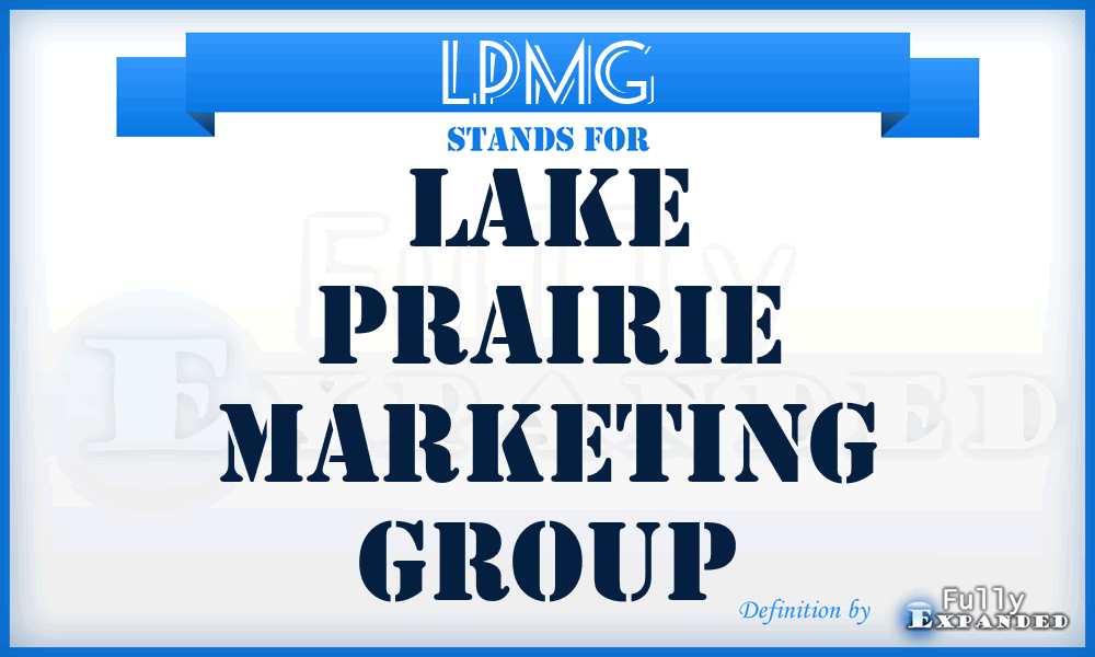 LPMG - Lake Prairie Marketing Group