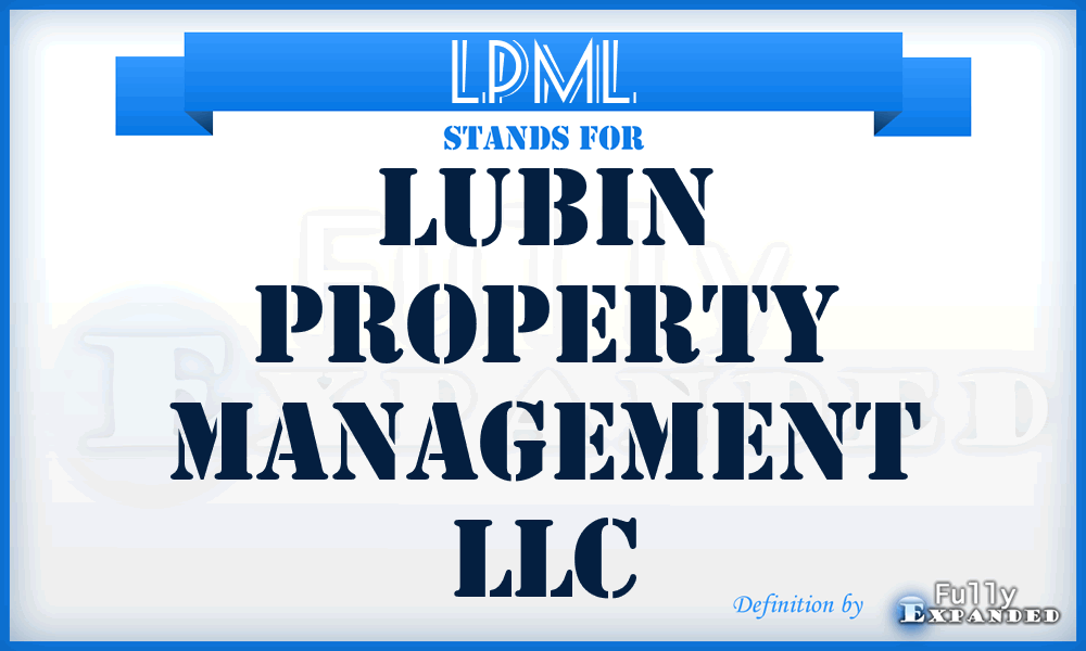 LPML - Lubin Property Management LLC