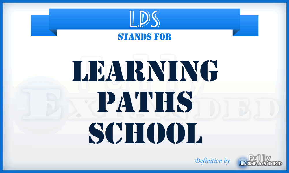 LPS - Learning Paths School