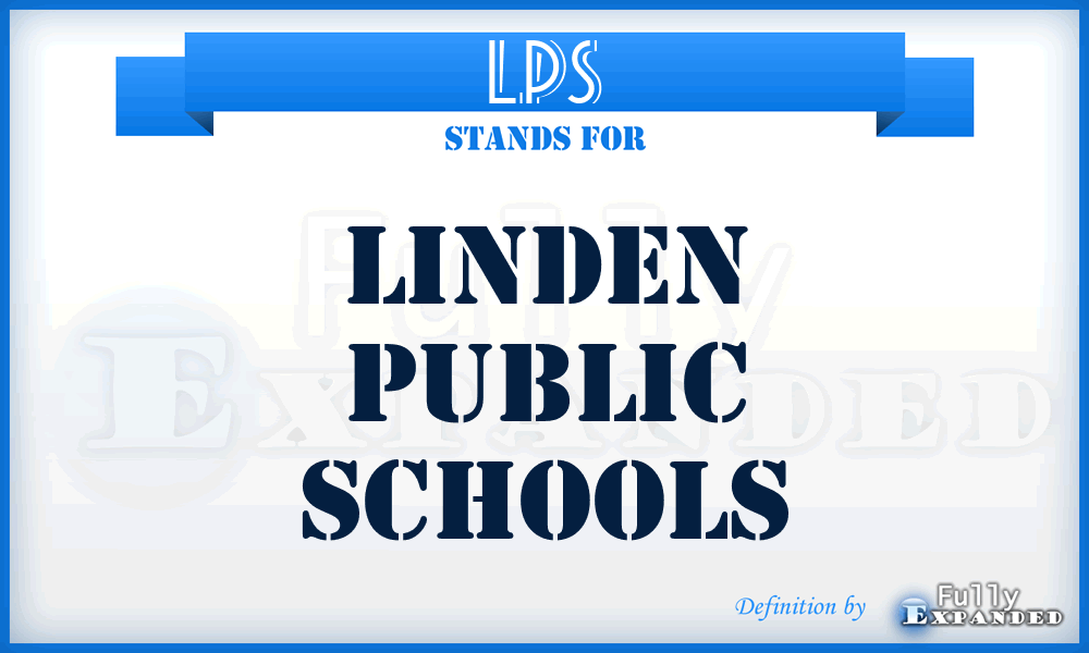 LPS - Linden Public Schools
