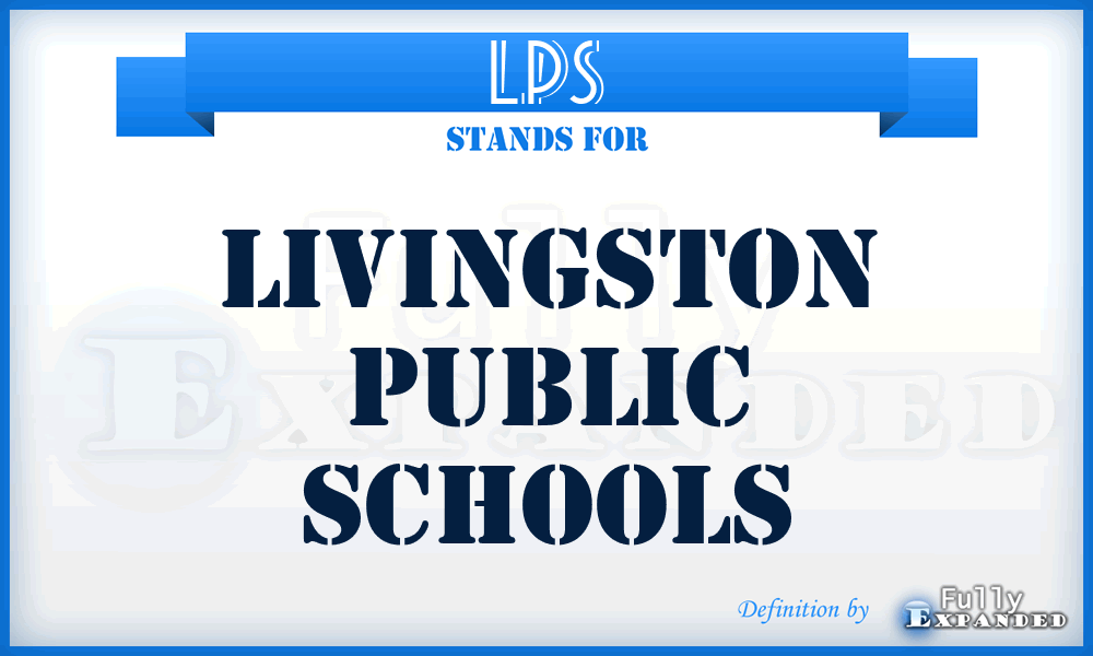 LPS - Livingston Public Schools