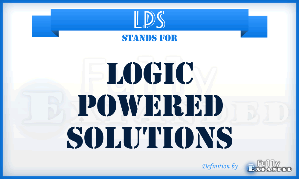 LPS - Logic Powered Solutions
