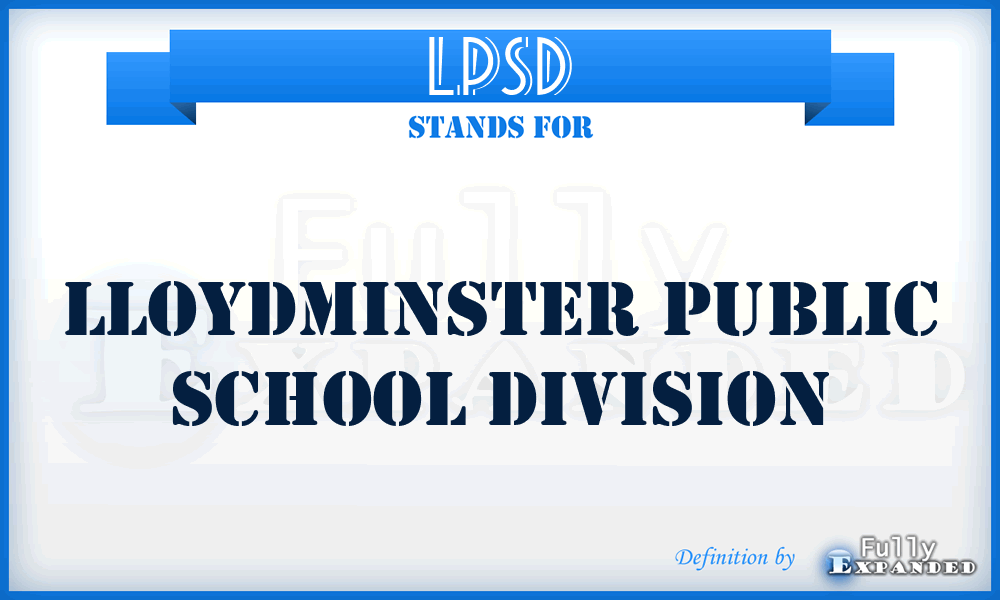 LPSD - Lloydminster Public School Division