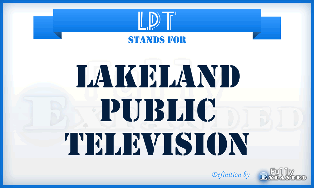 LPT - Lakeland Public Television