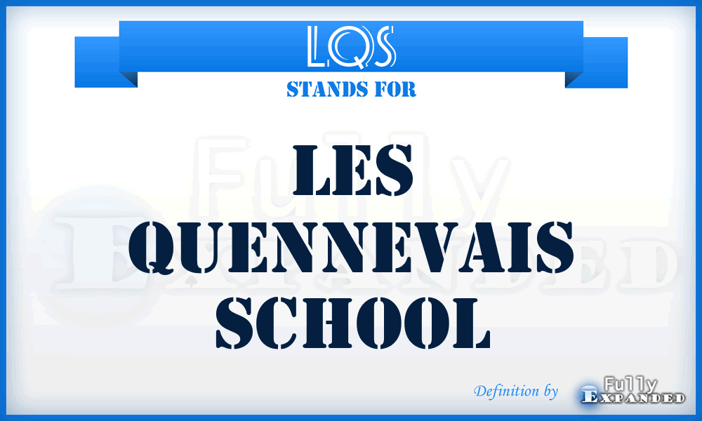LQS - Les Quennevais School