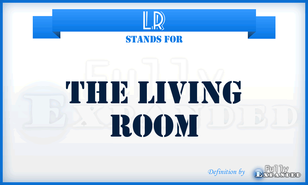 LR - The Living Room