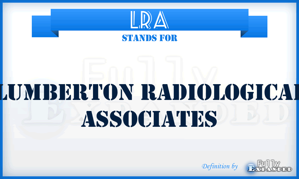 LRA - Lumberton Radiological Associates