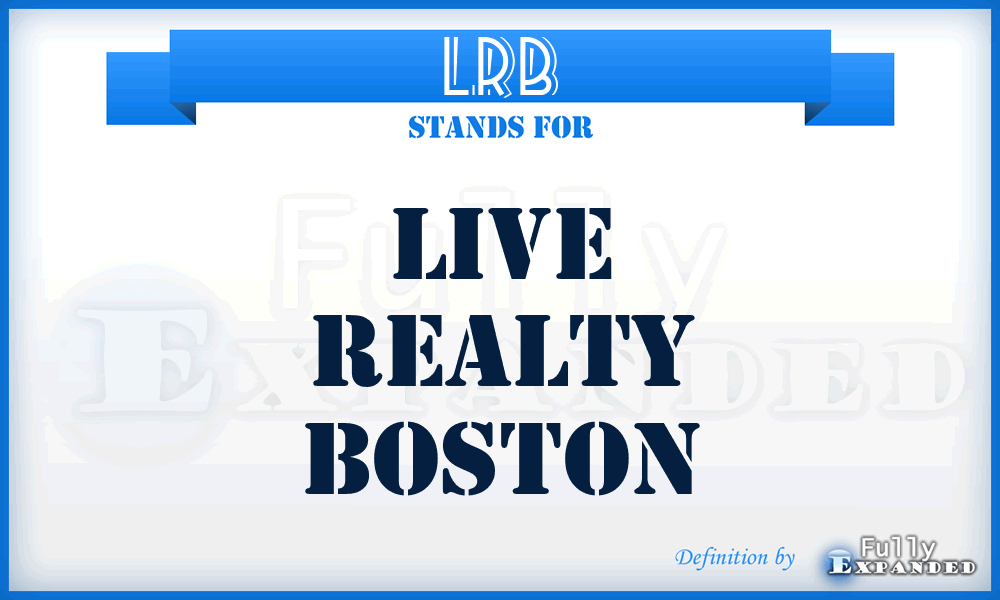 LRB - Live Realty Boston