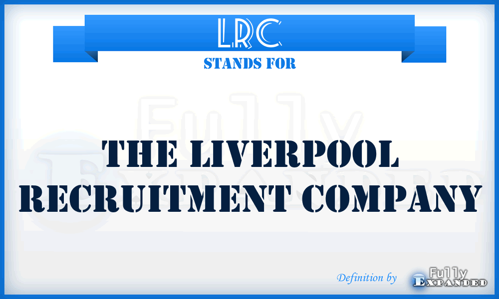 LRC - The Liverpool Recruitment Company