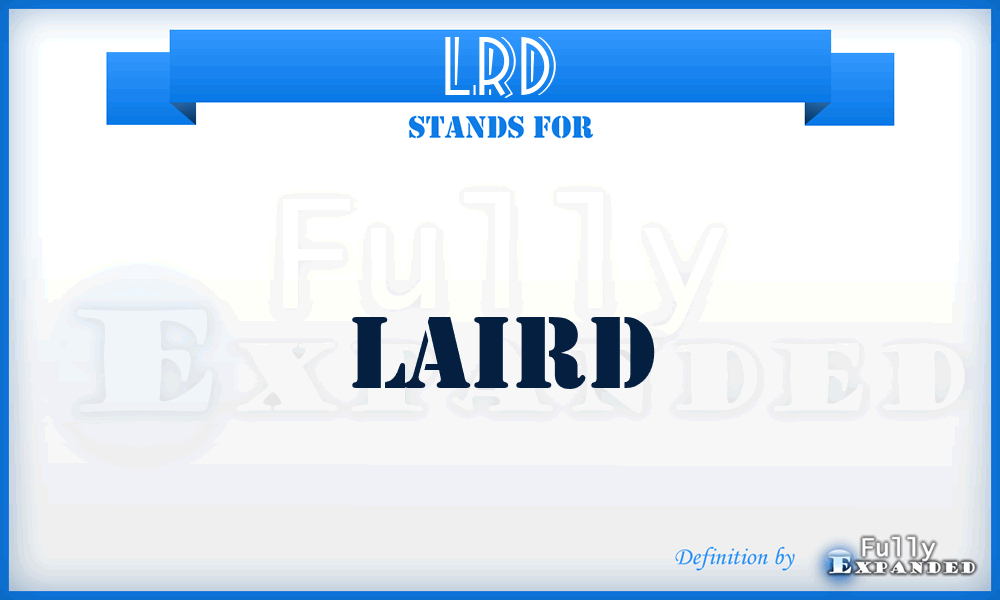 LRD - Laird