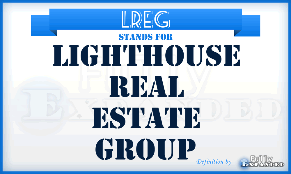 LREG - Lighthouse Real Estate Group