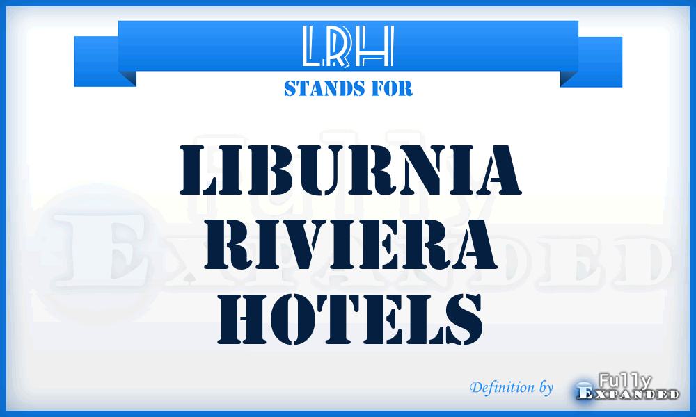 LRH - Liburnia Riviera Hotels