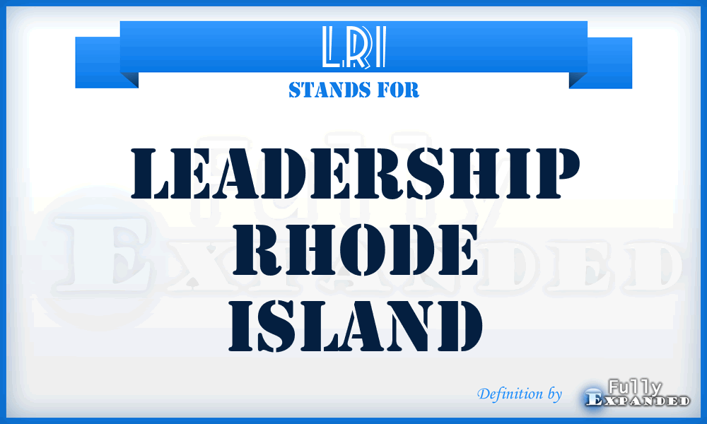 LRI - Leadership Rhode Island