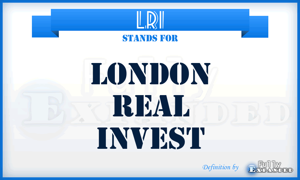 LRI - London Real Invest