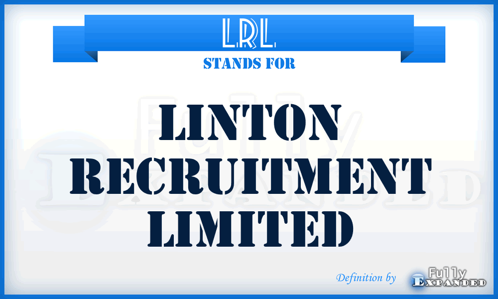 LRL - Linton Recruitment Limited