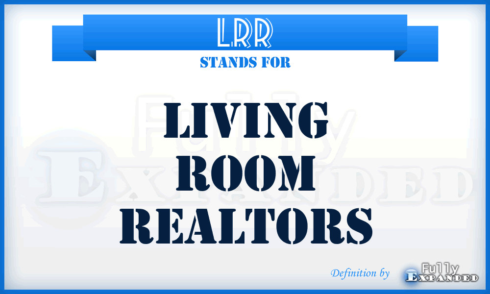 LRR - Living Room Realtors
