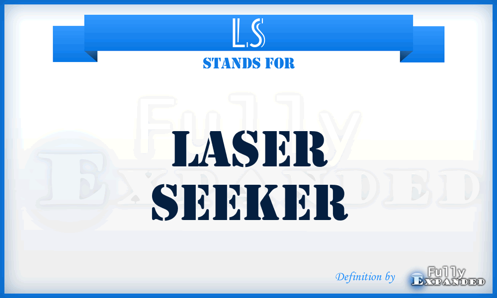 LS - Laser Seeker