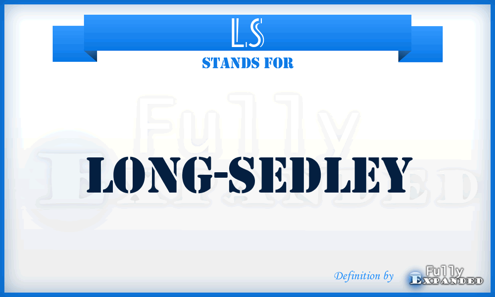 LS - Long-Sedley