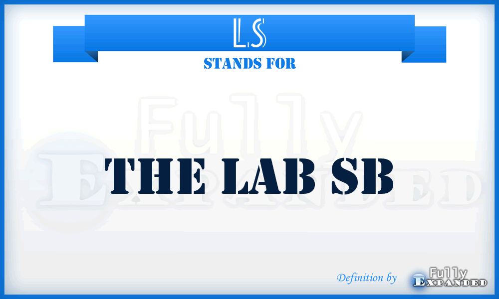 LS - The Lab Sb