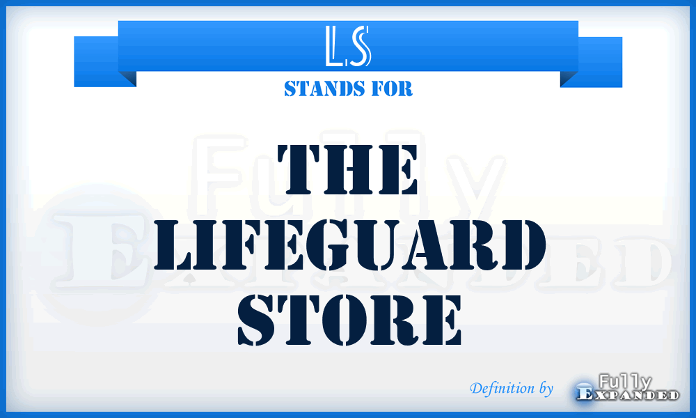 LS - The Lifeguard Store