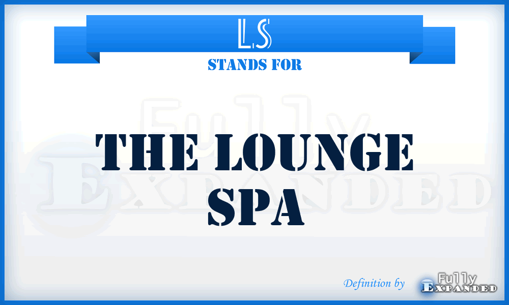 LS - The Lounge Spa