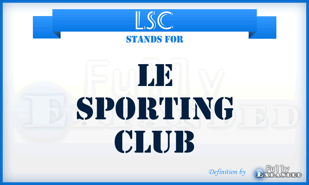 LSC - Le Sporting Club