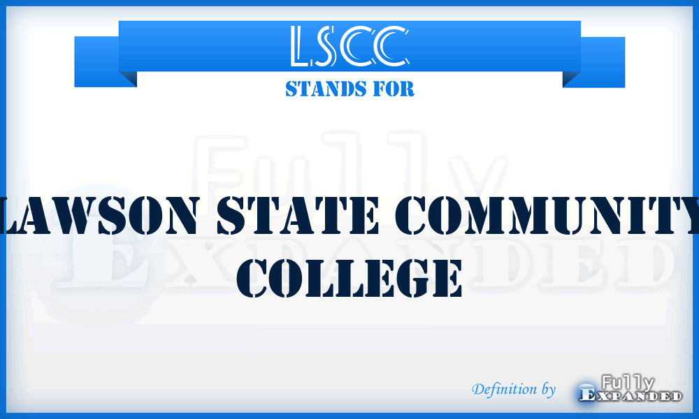 LSCC - Lawson State Community College