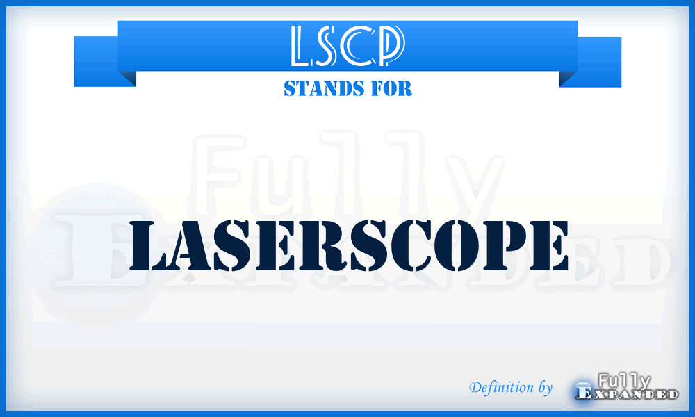 LSCP - Laserscope