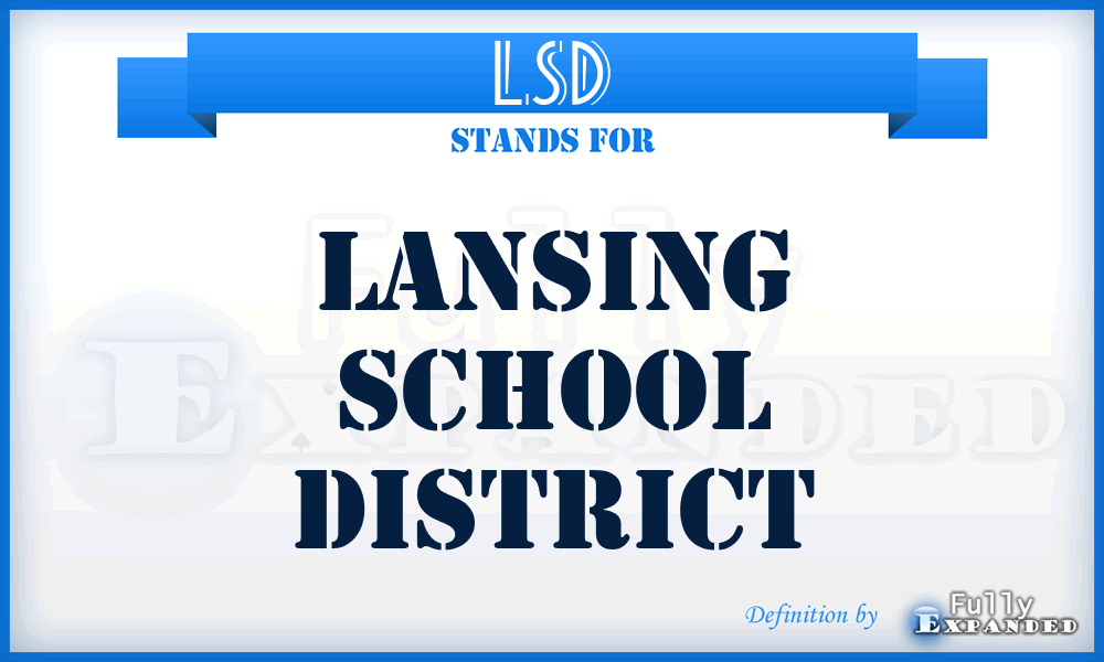 LSD - Lansing School District