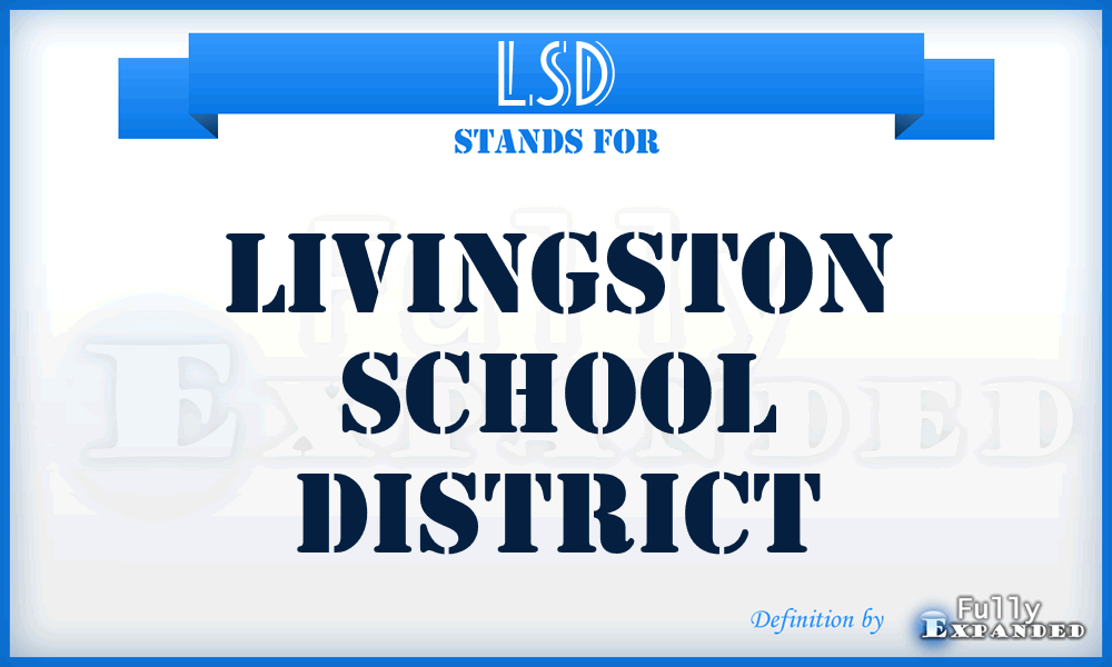 LSD - Livingston School District