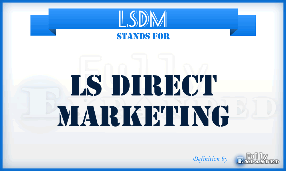 LSDM - LS Direct Marketing