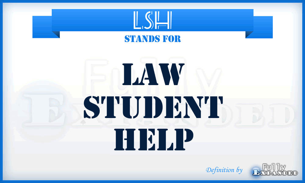 LSH - Law Student Help