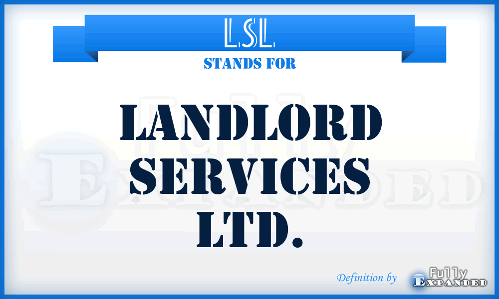 LSL - Landlord Services Ltd.